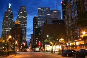 nice Downtown Street Toronto