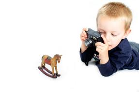 Photographer Child horse