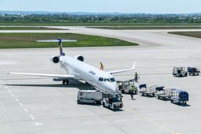 Plane At Airport Transport