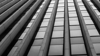 Business Architecture Steel Glass black and white