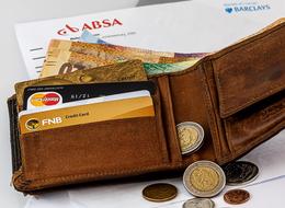 Wallet Credit Card and Cash