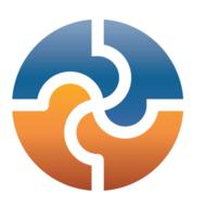 logo abstract team as a drawing