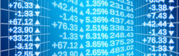 stock exchange world economy boom drawing