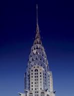 Chrysler Building sky