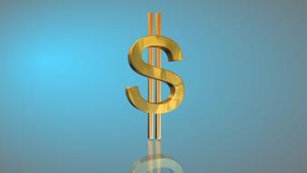dollar 3d money drawing