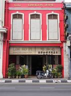 red Architecture Street