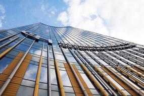 low angle view of facade, Roberts Center for Pediatric Research, usa, philadelphia, Pennsylvania