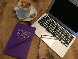 Office Book and Coffee