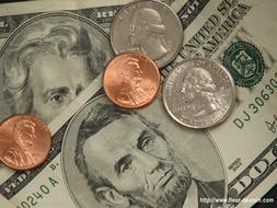 us Money close up