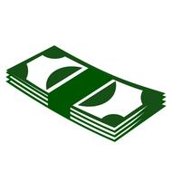 cash money stack drawing