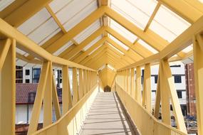 Architecture Bridge Building wooden