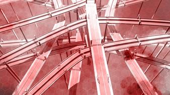 roads street bridge red