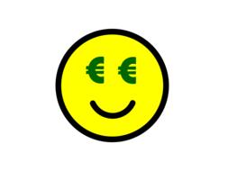 euro emoticon icon face drawing