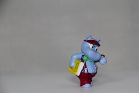 Business Career happy hippo ceramic