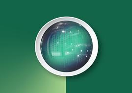 round symbol green