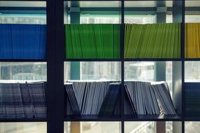 Office Work bookshelves