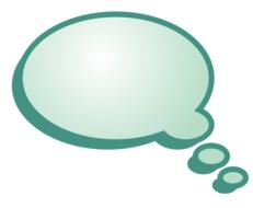 green bubble text speech