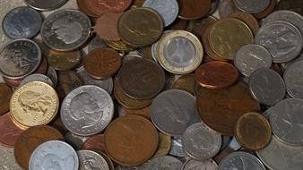 Currency Finance Money coins