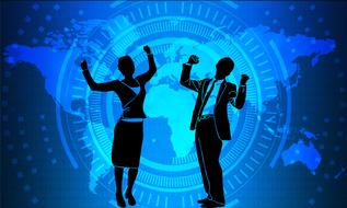 success business people banner