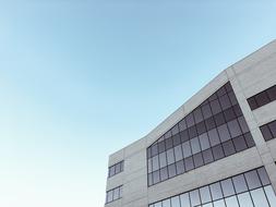 Office Building at blue sky