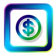 clipart of dollar money currency icon