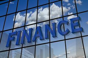 Finance Facade Mirroring glass