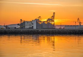industrial harbour