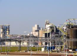 chemical industrial plant in the Netherlands