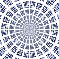 swirl of binary codes