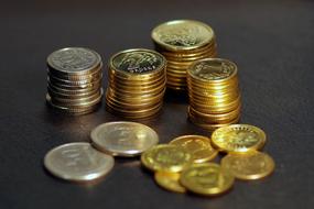 photo of stacks of polish coins