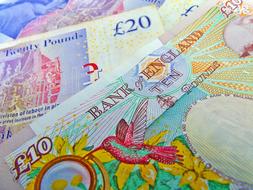 pound banknotes