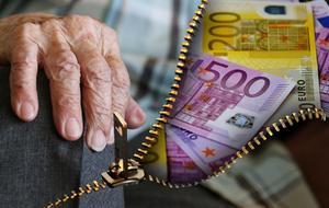old people and pension