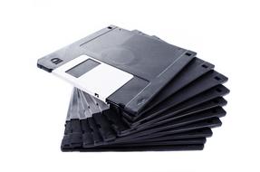 retro Floppy File