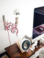 Desk Modern Contemporary speaker