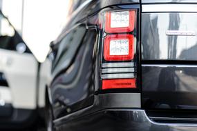 closeup view of Range Rover Car Truck