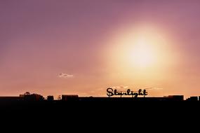 advertising sign Starlight