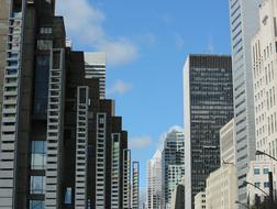 office buildings in downtown