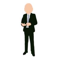 clipart of businessman suit