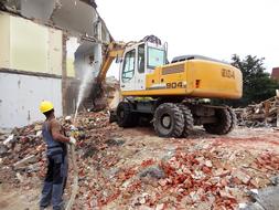 House construction Demolition