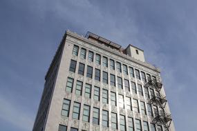 Architecture Building at sunlight and Sky