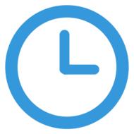 blue symbol as a icon