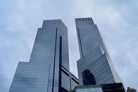 Skyscrapers in Manhattan Nyc
