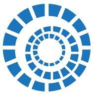 blue design as a business logo