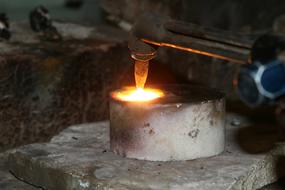 Acetylene Aluminium burning