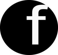 facebook as black and white character