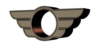 wings as a logo