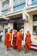 Buddhist Orange Male priests