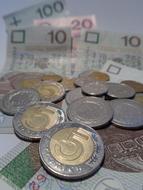 Euro Money, Coins on Banknotes