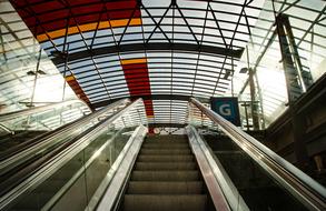 Escalator on Station Transportation