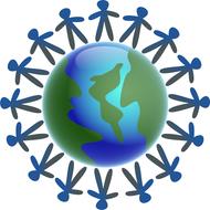 clipart of men around the world